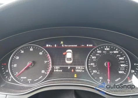 2016 Audi A7 3.0T Premium Plus from USA, damaged, VIN WAUWGAFC6GN038100